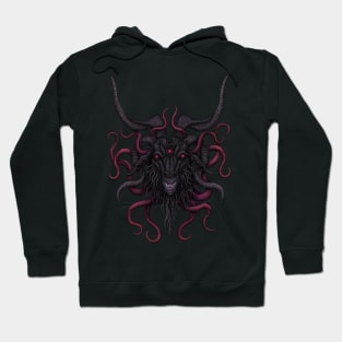 Black Goat Head - Azhmodai 23 Hoodie